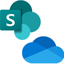 Sharepoint + One Drive Logo